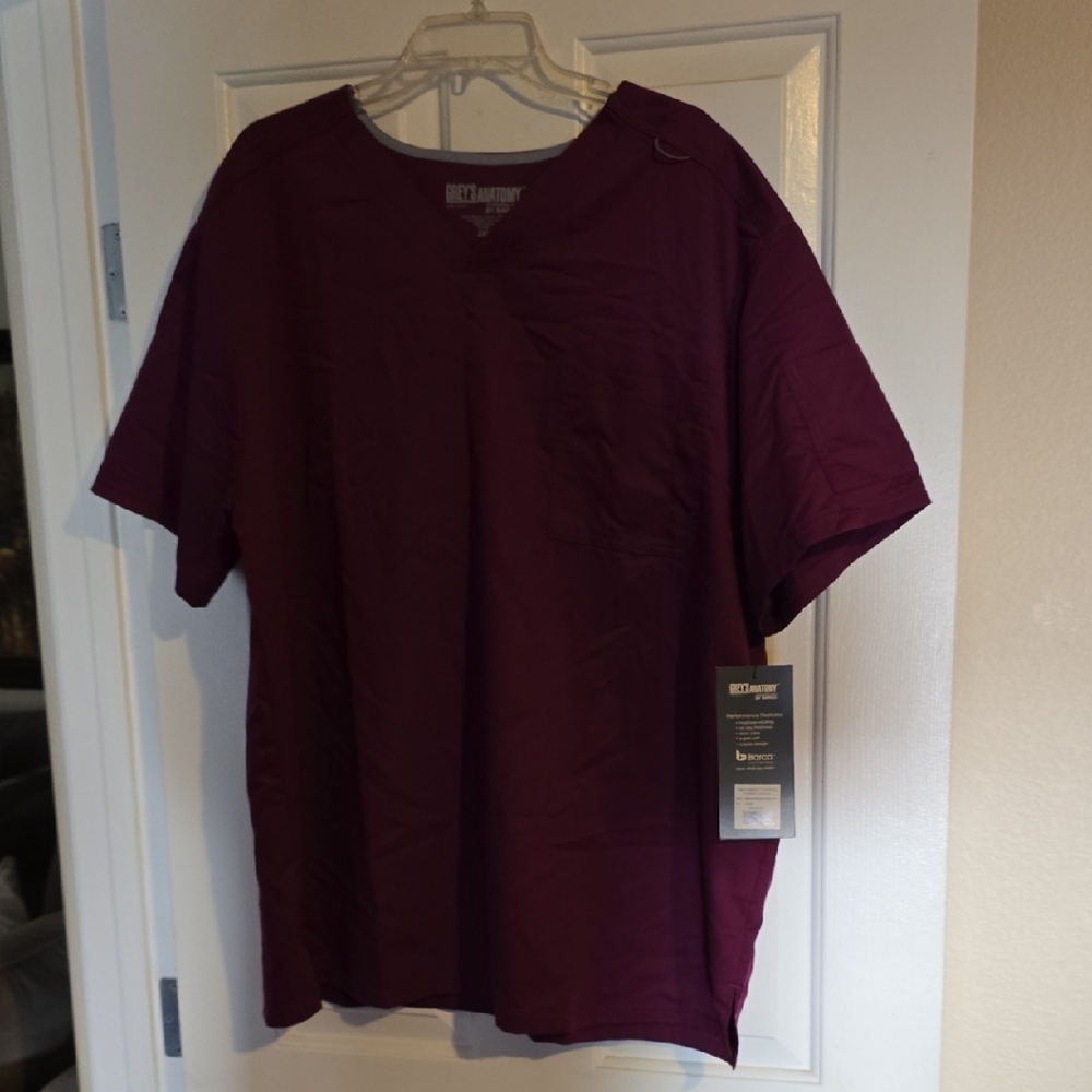 Women's V-Neck Short Sleeve Top - Purple